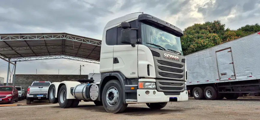 SCANIA G440 6X2 2012/12 COMPLETO SINISTRADO 1003762km 8I40