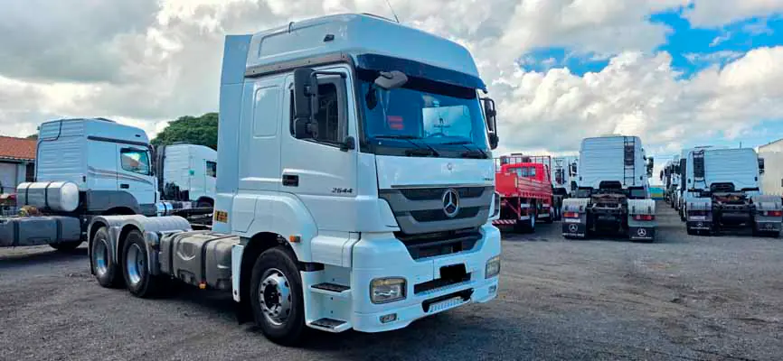 MERCEDES AXOR 2644 6X4 2019/19 COMPLETO 538.031km 8I82