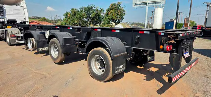 PORTA CONTAINER RANDON 2019/20 40pés Vanderleia s/pneus 5D10